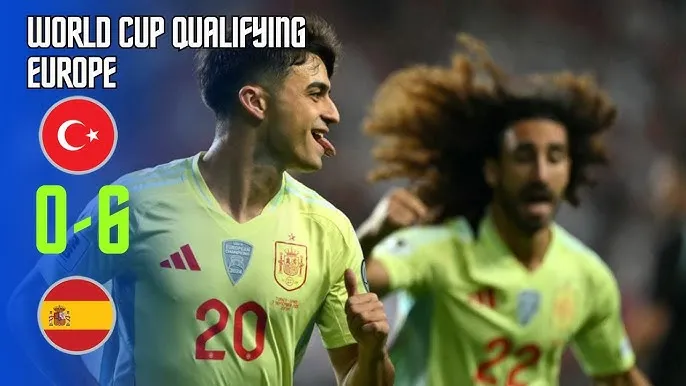 Video highlight: Turkiye VS Spain [08-09-2025] • Vòng Sơ Loại WC 2026 - KV Châu Âu
