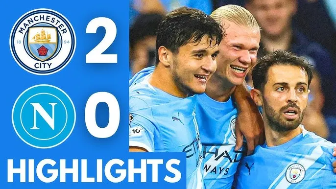 Video highlight: Manchester City VS Napoli [19-09-25] • UEFA Champions League