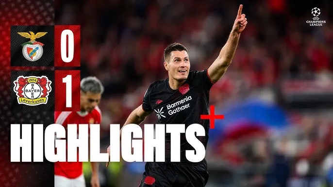 Video highlight: Benfica VS Leverkusen  [06-11-25] • UEFA Champions League