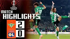 Video highlight: Real Betis VS Lyon  [07-11-25] • UEFA Europa League
