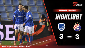 7BONG highlight: Racing Genk VS Dinamo Zagreb [27-02-26] • UEFA Europa League