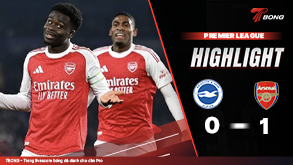 7BONG highlight: Brighton VS Arsenal [05-03-26] • English Premier League
