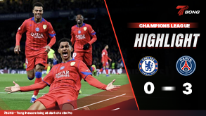 7BONG highlight: Chelsea VS PSG [18-03-26] • UEFA Champions League