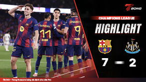 7BONG highlight: Barcelona VS Newcastle [19-03-26] • UEFA Champions League