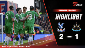 7BONG highlight: Crystal Palace VS Newcastle [12-04-26] • English Premier League 