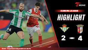 7BONG highlight: Real Betis VS Sporting Braga [17-04-26] • UEFA Europa League