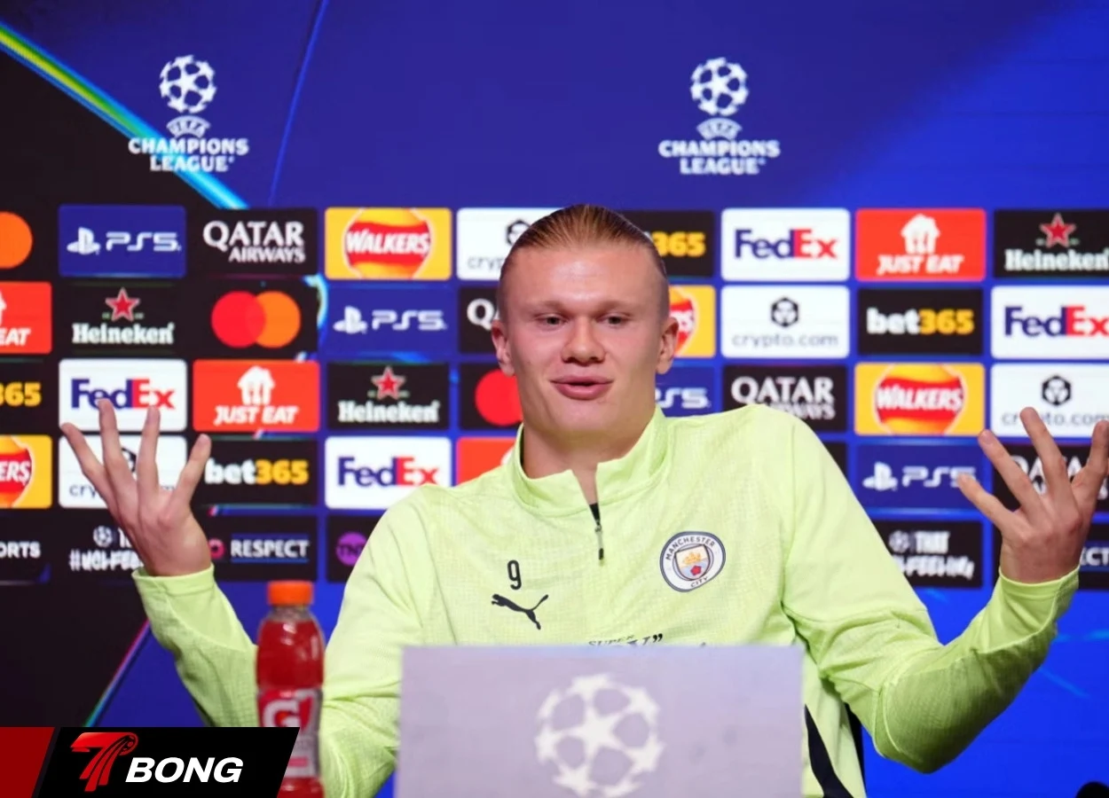 Haaland tự tin trước đại chiến gặp Arsenal