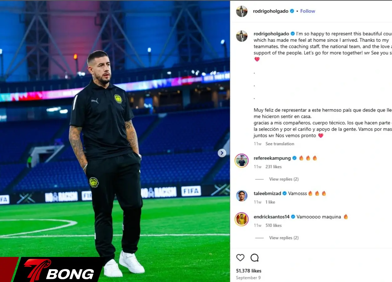 Holgado và Palmero chia sẻ niềm vui trên mạng xã hội