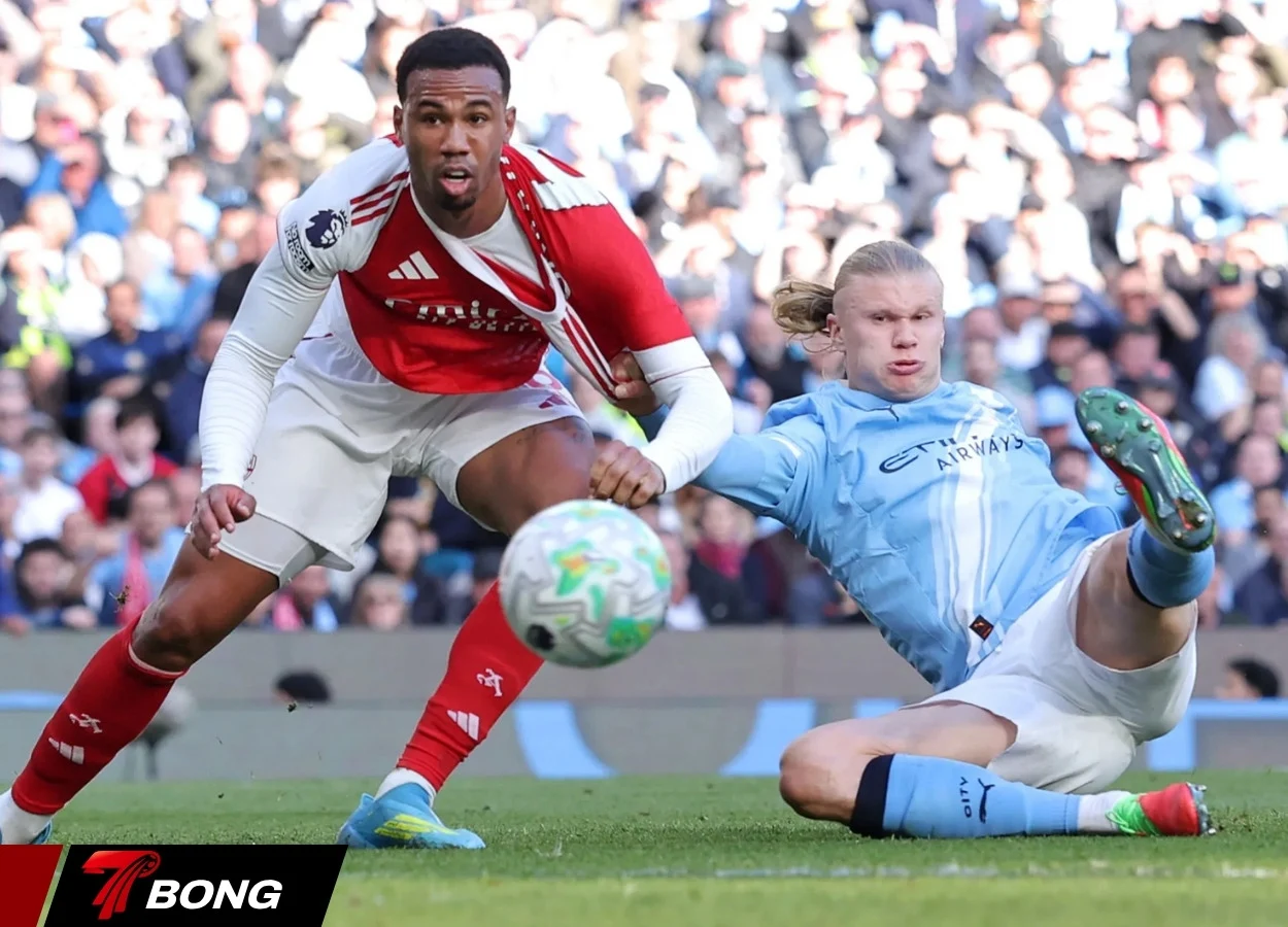 Man City giành chiến thắng nghẹt thở trước Arsenal