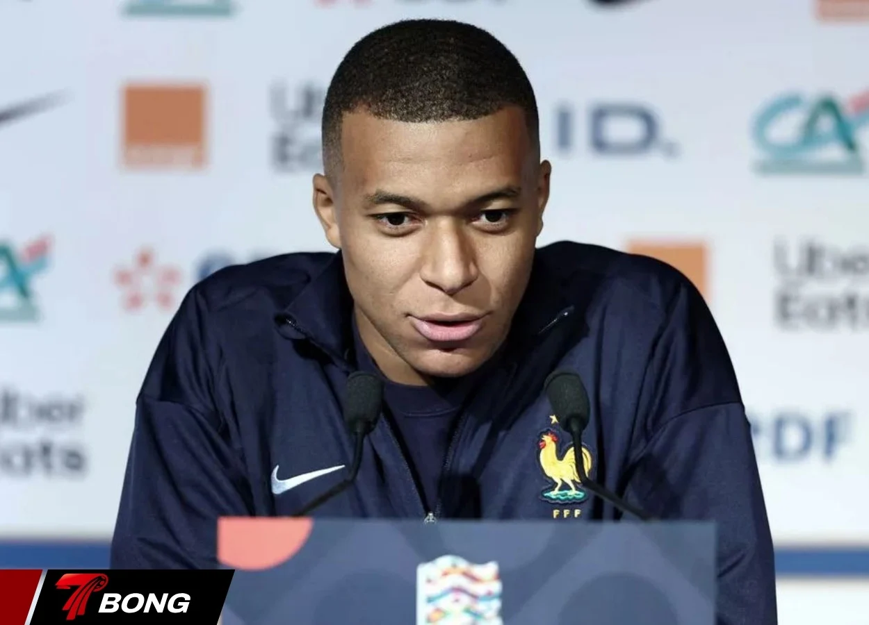 Mbappe họp báo cùng đội tuyển Pháp tại Mỹ
