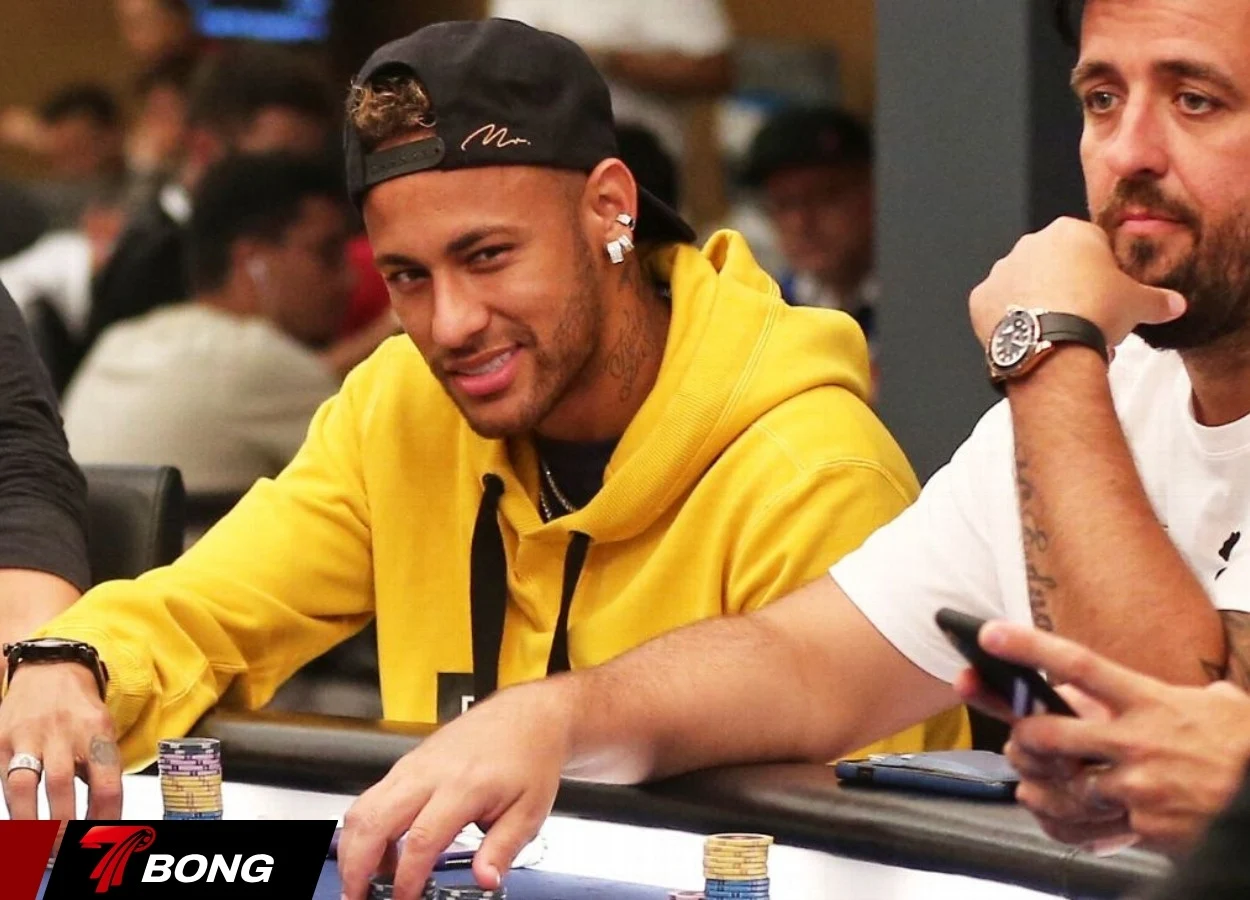 Neymar tham gia giải poker chuyên nghiệp thường xuyên