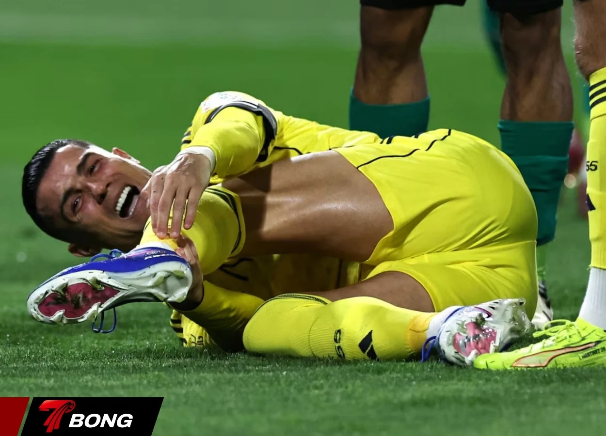 Ronaldo gặp chấn thương gân kheo tại Saudi Pro League