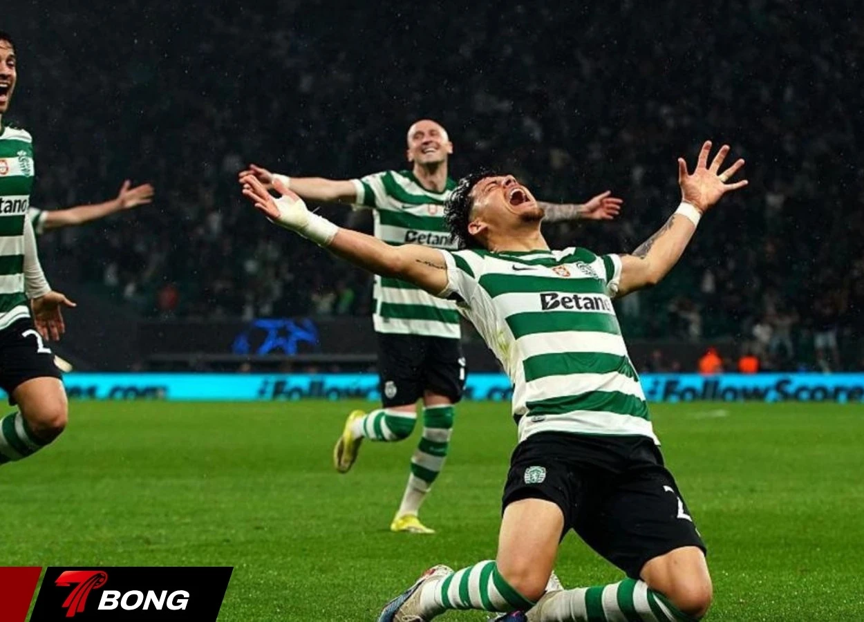 Araujo ghi bàn quyết định cho Sporting