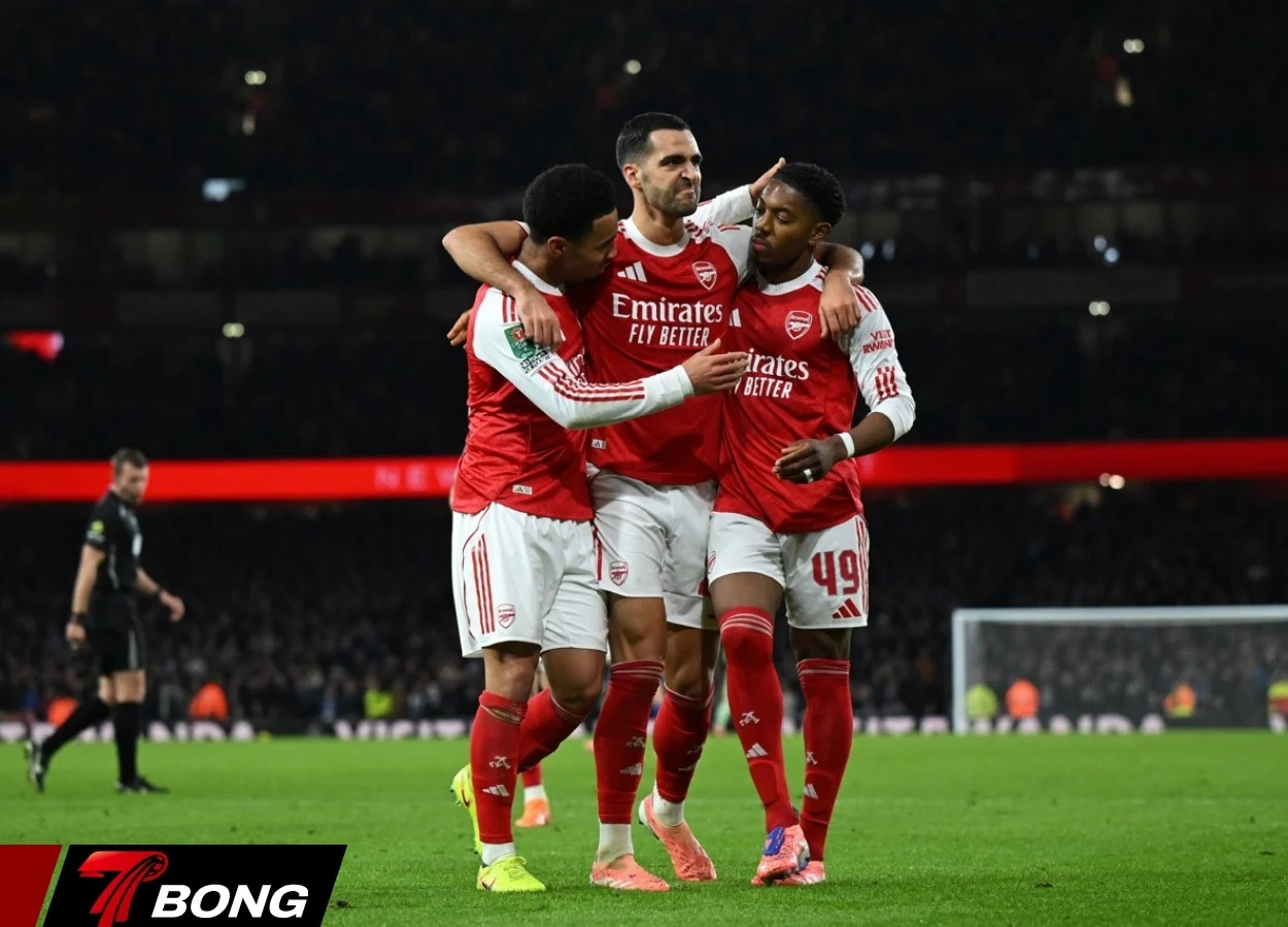 Arsenal ăn mừng chiến thắng quan trọng trước Brighton
