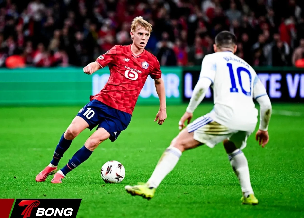 Aston Villa chiến thắng tại sân Stade Pierre-Mauroy