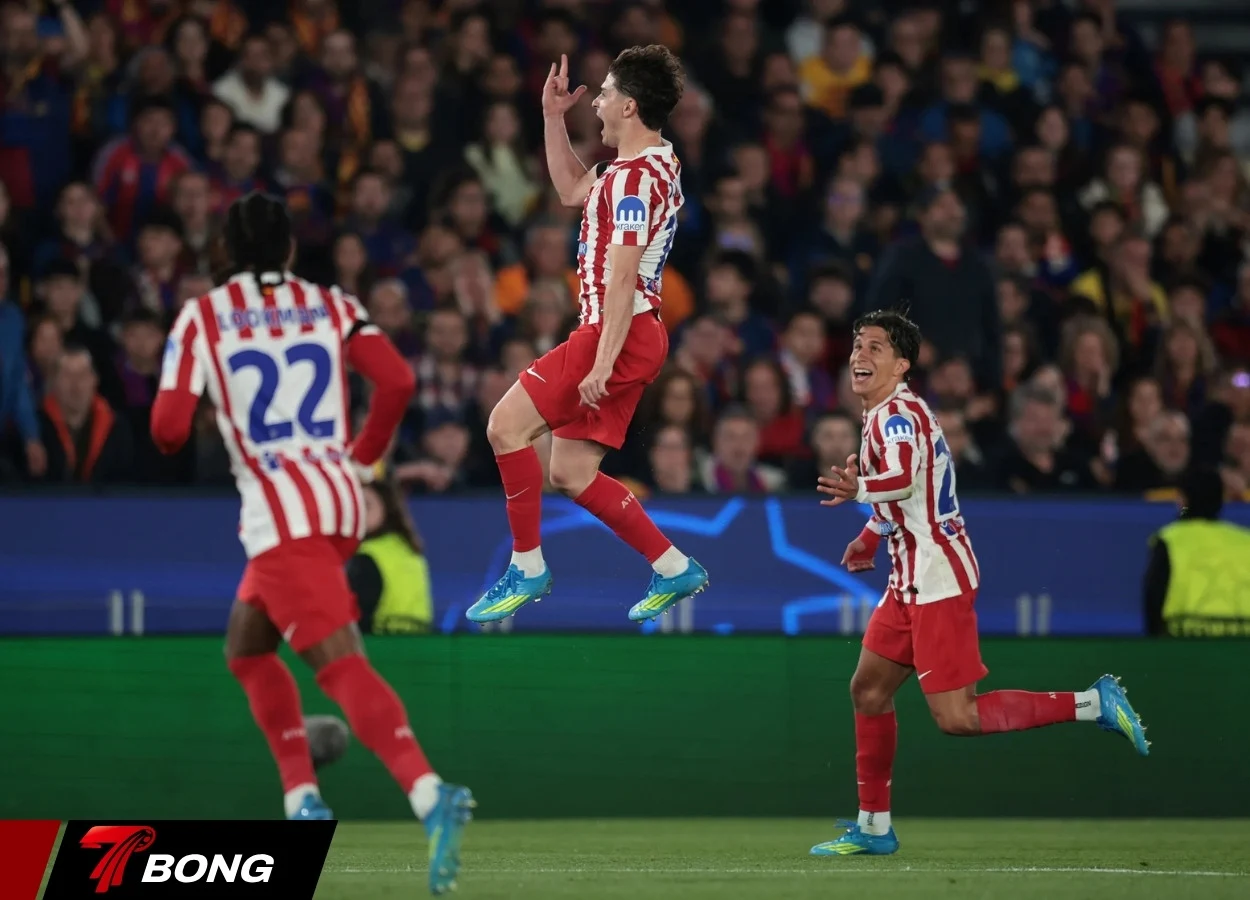 Atletico giành chiến thắng 2-0 tại Camp Nou