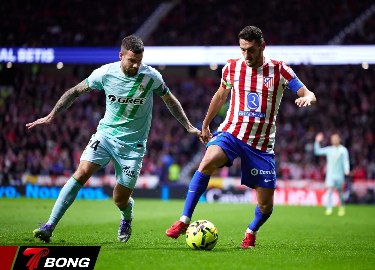 Atletico thua Betis 0-1 tại sân Metropolitano