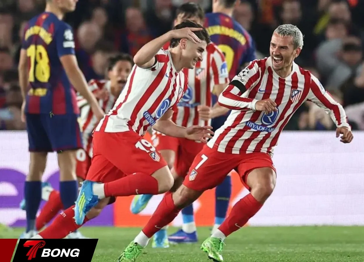 Atletico thực dụng nhấn chìm Barca
