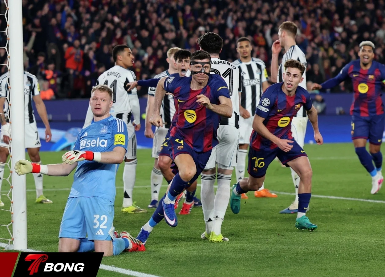 Barcelona giành chiến thắng đậm trước Newcastle