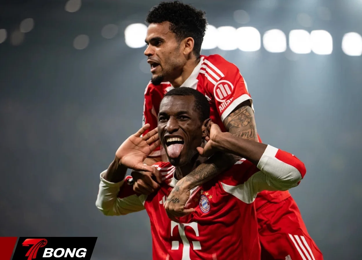 Bayern ghi thêm ba bàn ở hiệp hai