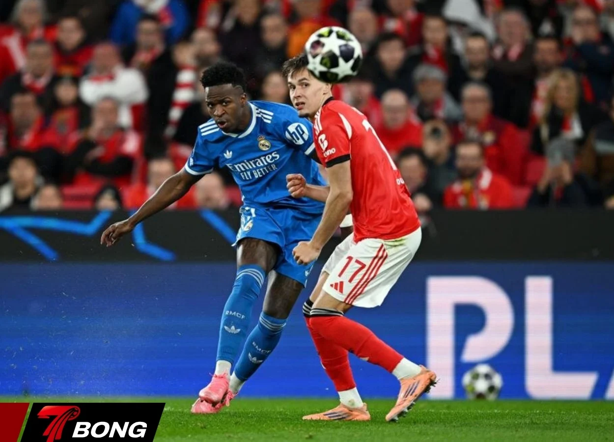 Benfica để thua Real Madrid trong trận lượt đi