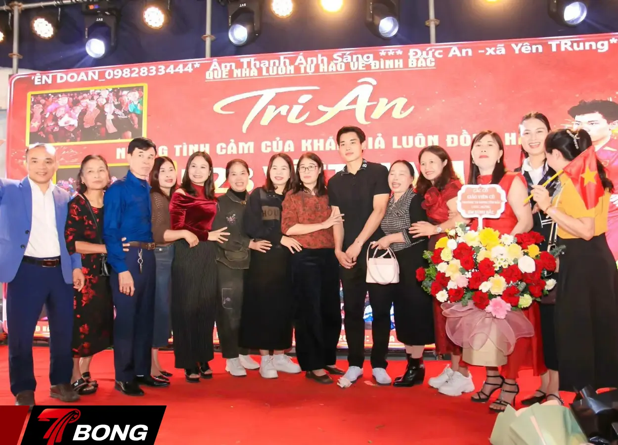 Bữa tiệc tri ân của gia đình Đình Bắc