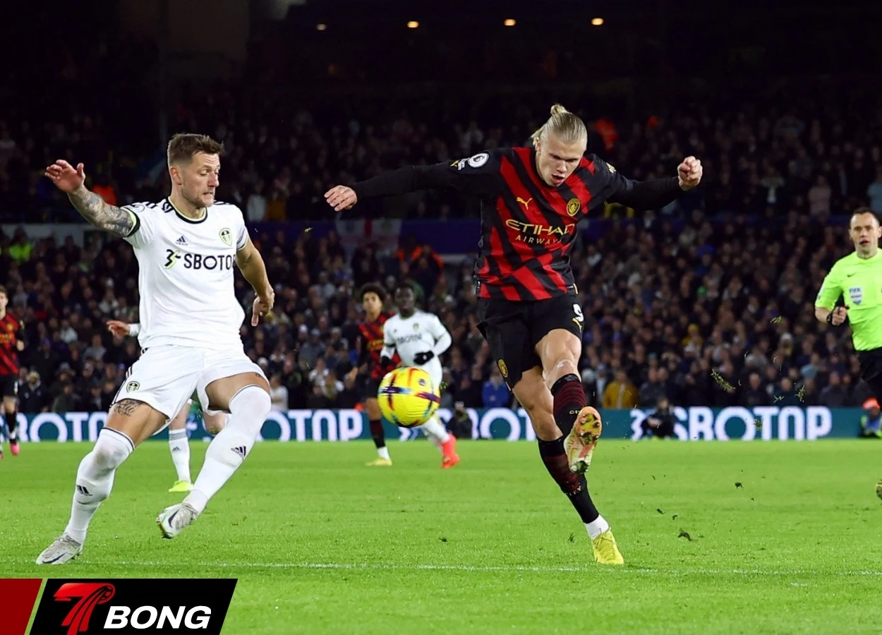 Cách Leeds dàn trận gọng kìm để phong tỏa Erling Haaland