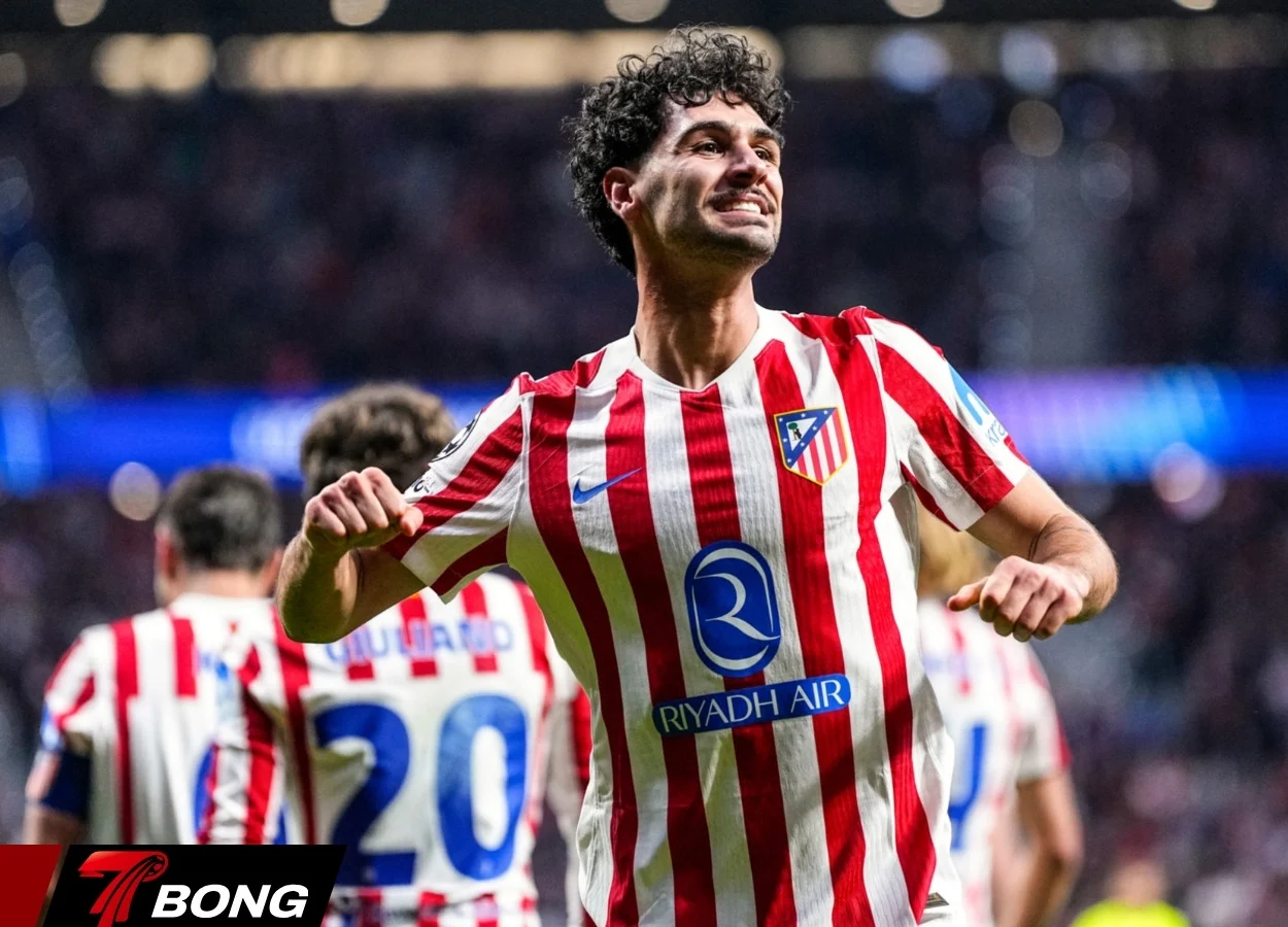 Cardoso ghi siêu phẩm volley cho Atletico