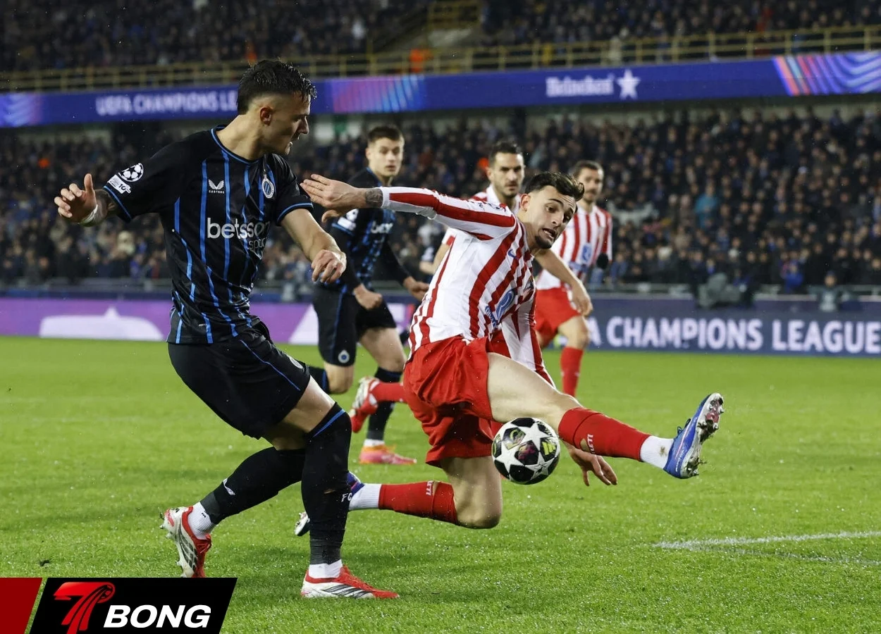 Club Brugge phản công quyết liệt hiệp hai