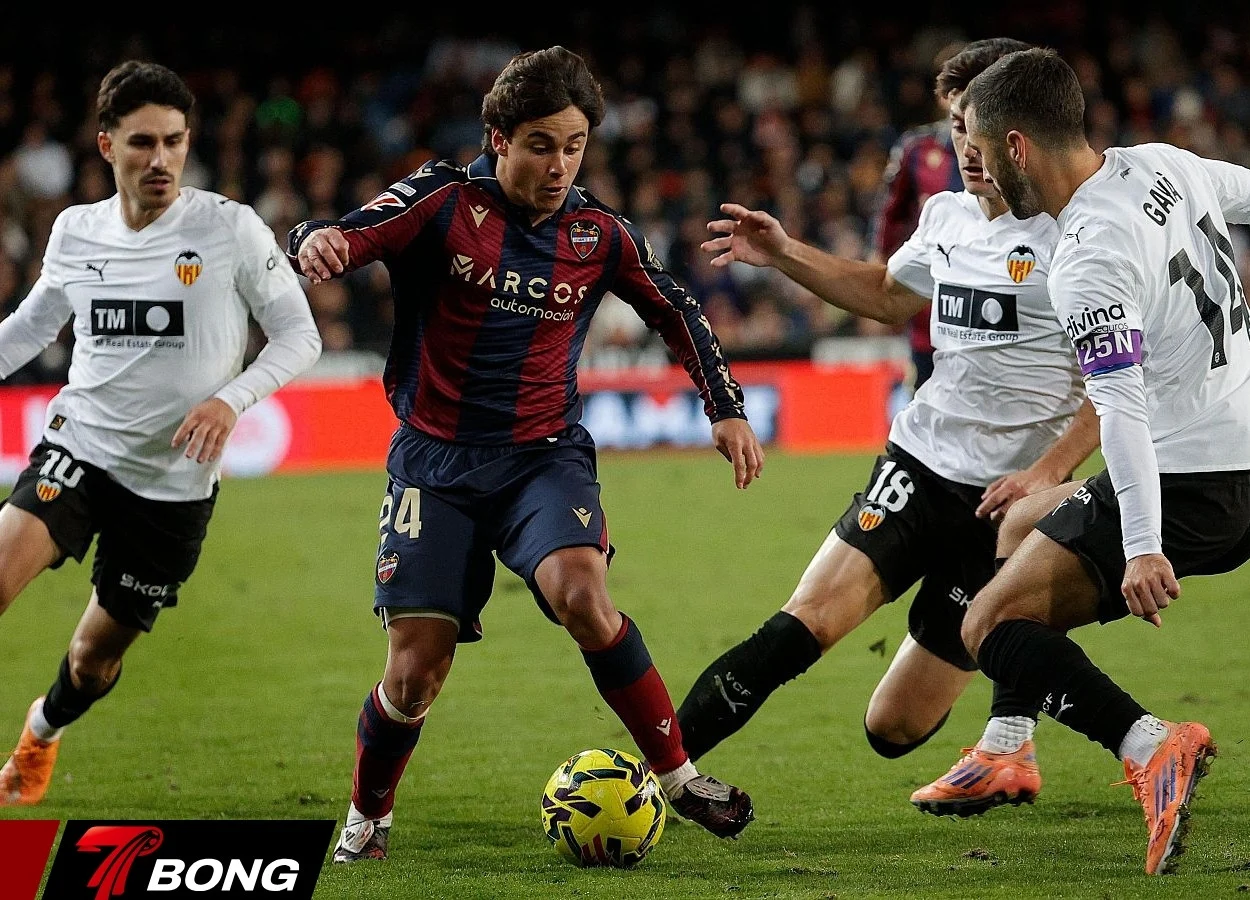 Cuộc chiến cân não tại khu trung tuyến giữa Levante và Valencia