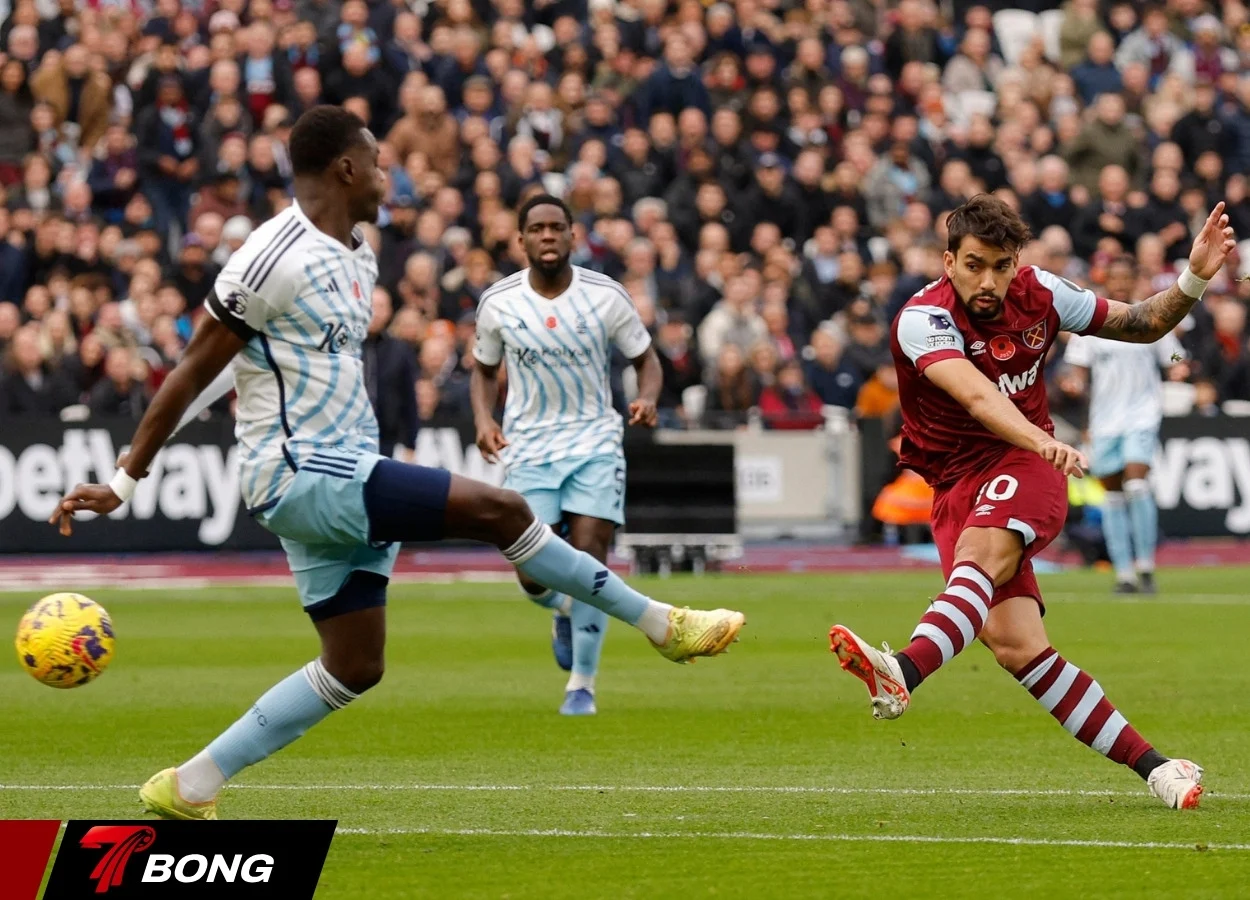 Cuộc chiến kịch tính của Nottingham Forest và West Ham
