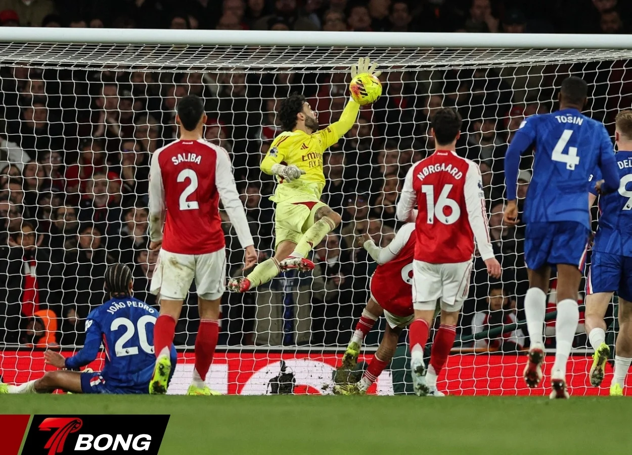 David Raya cản phá xuất sắc giữ sạch lưới