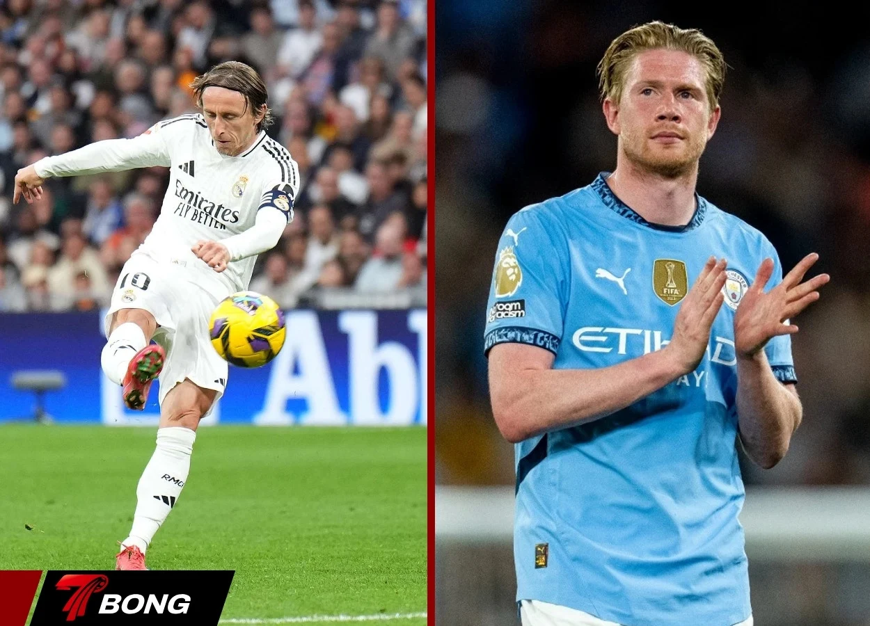 De Bruyne và Modric tại giải đấu