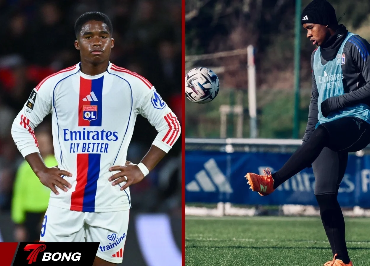 Endrick với 14 dấu giày tại Lyon