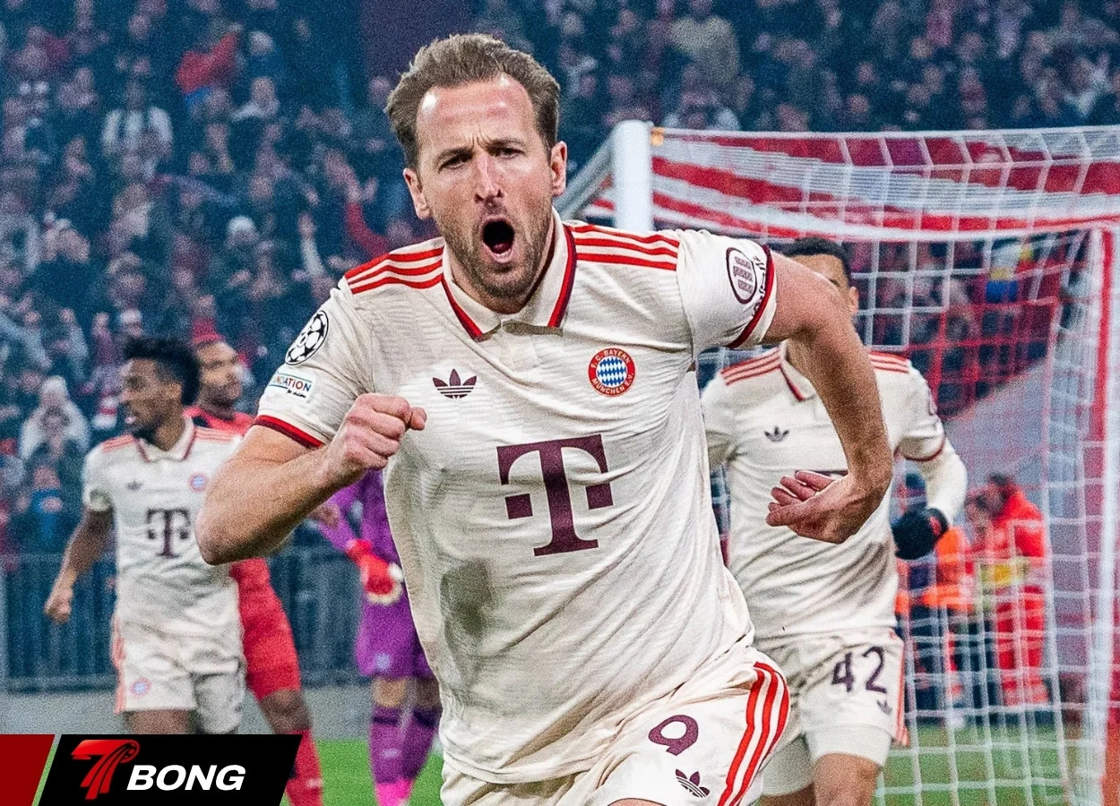 Harry Kane đã ghi 50 bàn thắng trong năm dương lịch