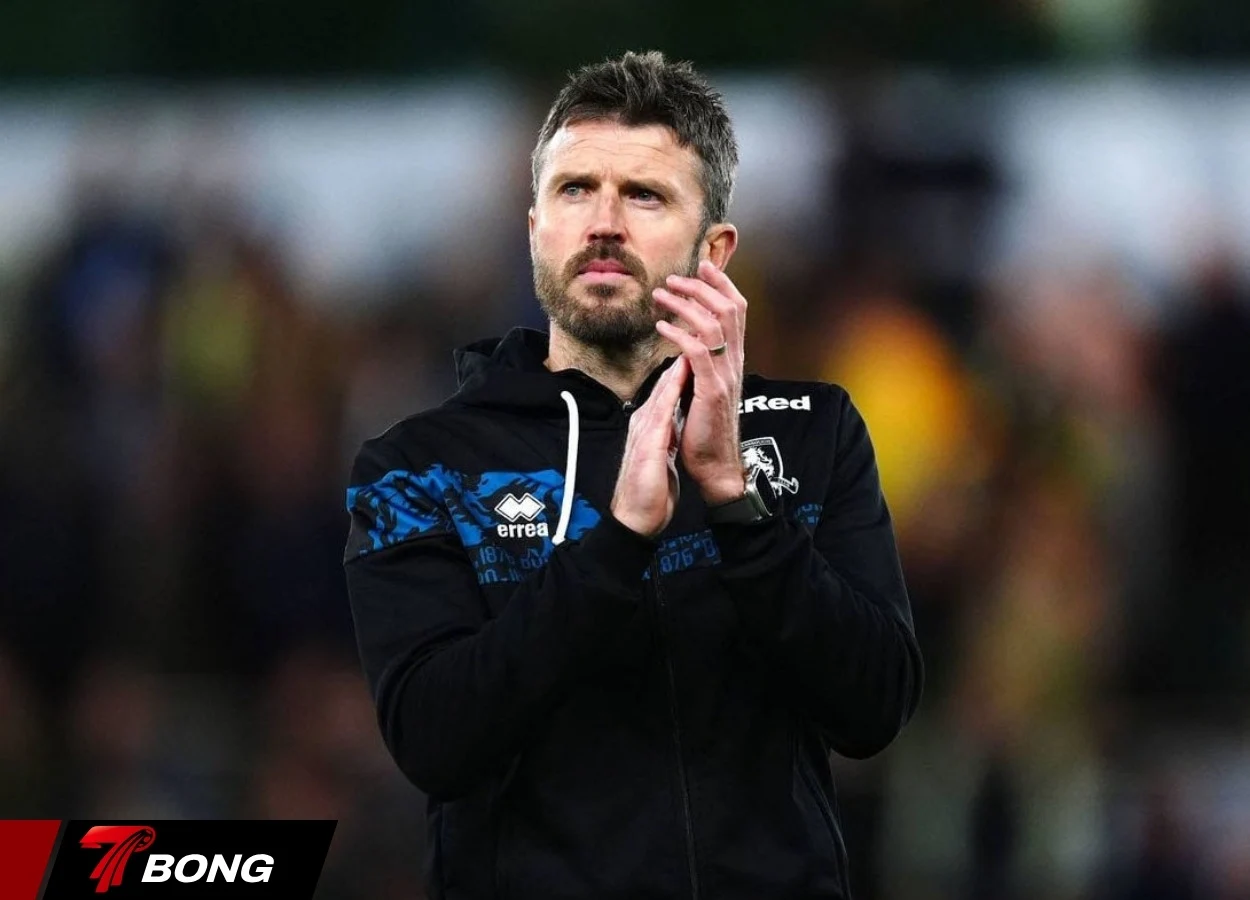 HLV Carrick họp báo thể hiện sự thất vọng