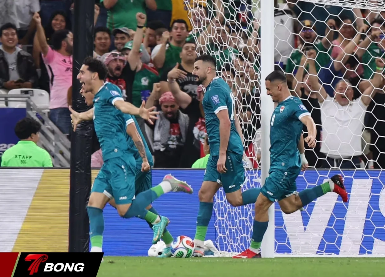 Iraq ăn mừng chiến thắng lịch sử tại play-off