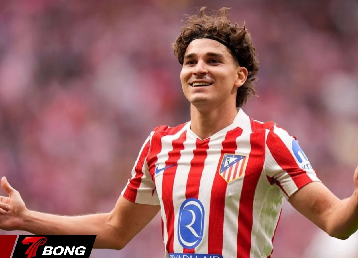 Julian Alvarez ghi cú đúp cho Atletico Madrid