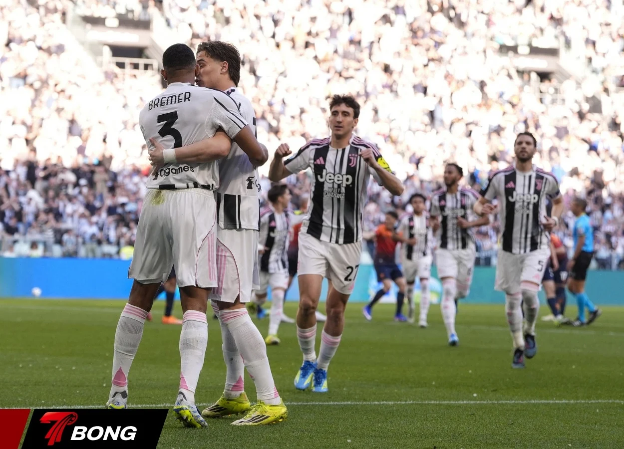 Juventus áp sát vị trí thứ tư bảng xếp hạng