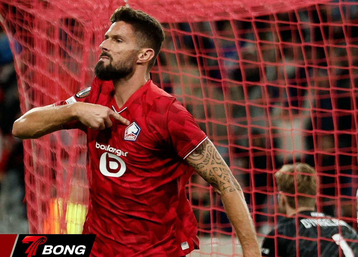 Lille ăn mừng chiến thắng trước Red Star