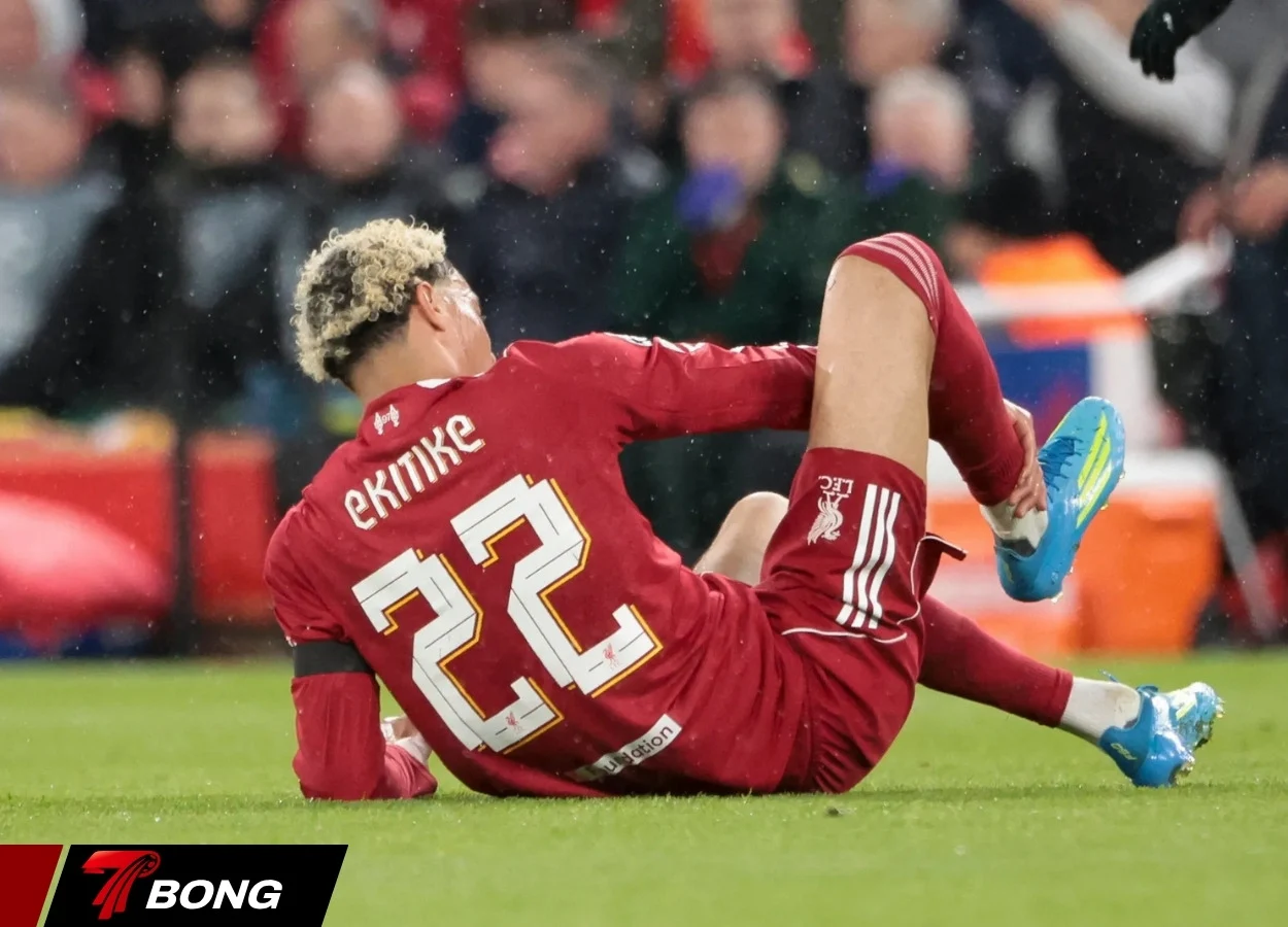 Liverpool gặp khó khi mất Ekitike dài hạn
