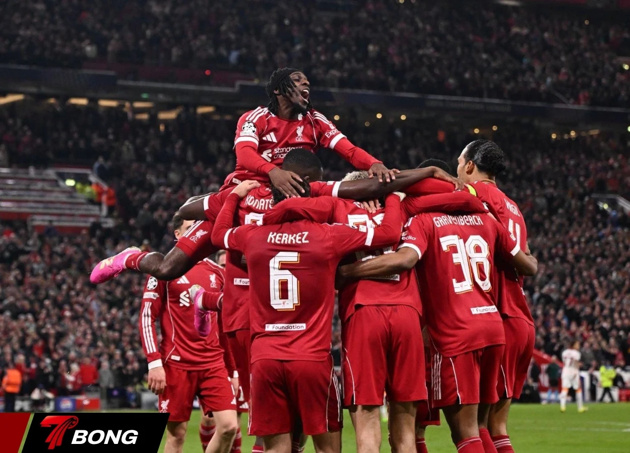 Liverpool ngược dòng ấn tượng tại sân Anfield