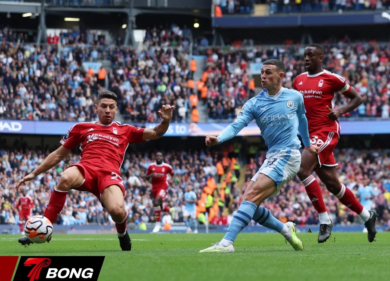 Man City đánh mất điểm trước Nottingham Forest