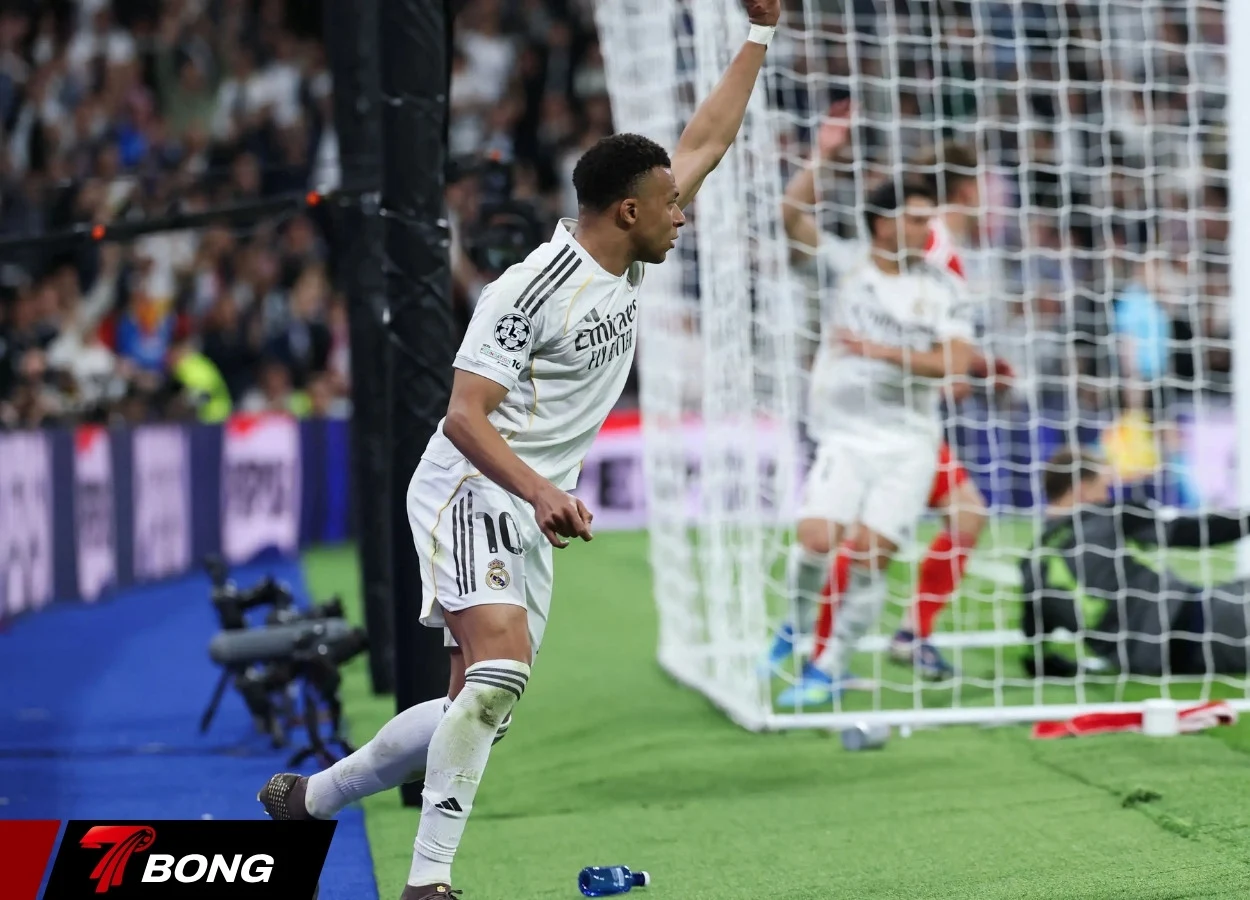 Mbappe ghi bàn quan trọng giúp Real nuôi hy vọng