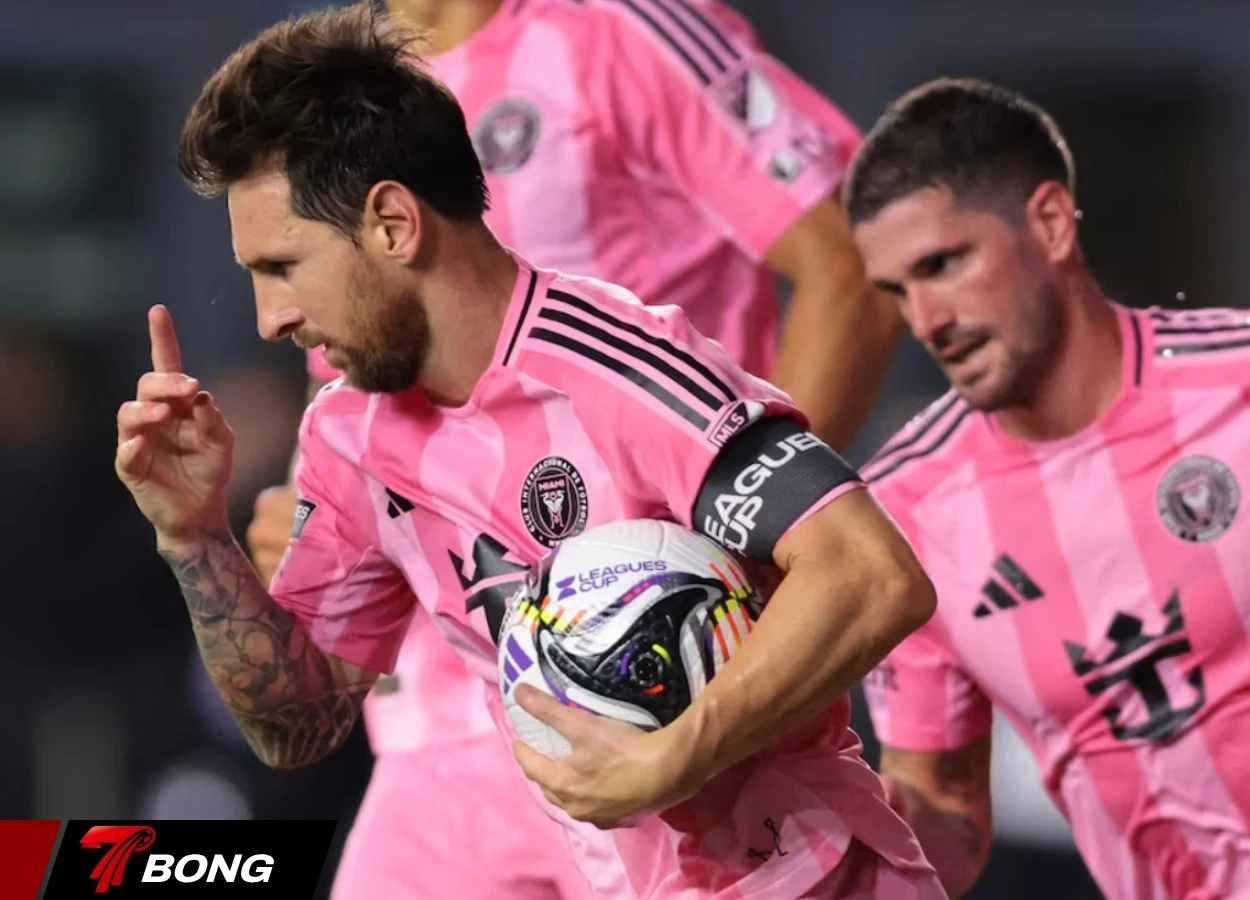 Messi tiếp tục ghi bàn cho Inter Miami