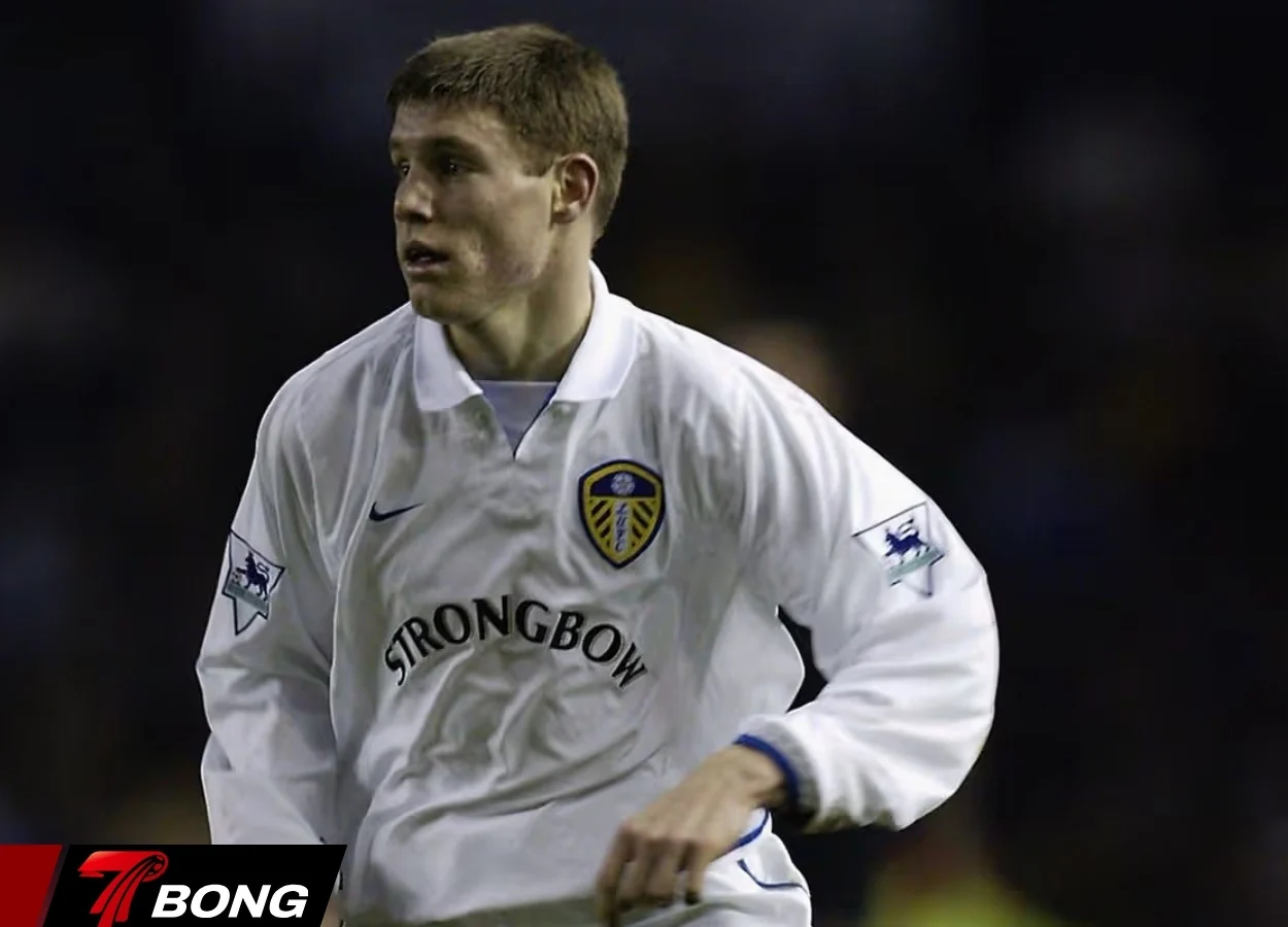 Milner thời trẻ tại học viện Leeds United