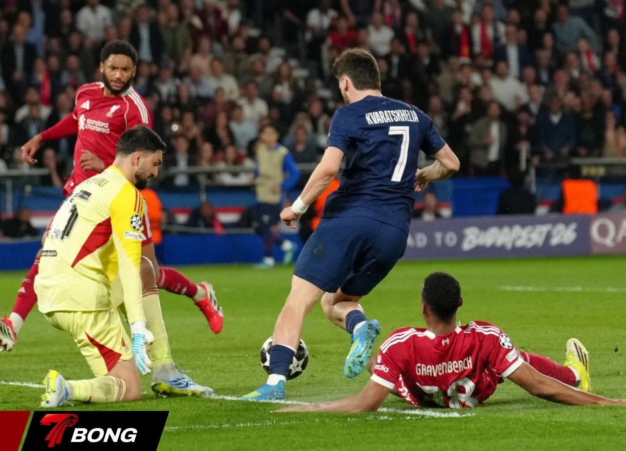 PSG pressing hiệu quả trước Liverpool