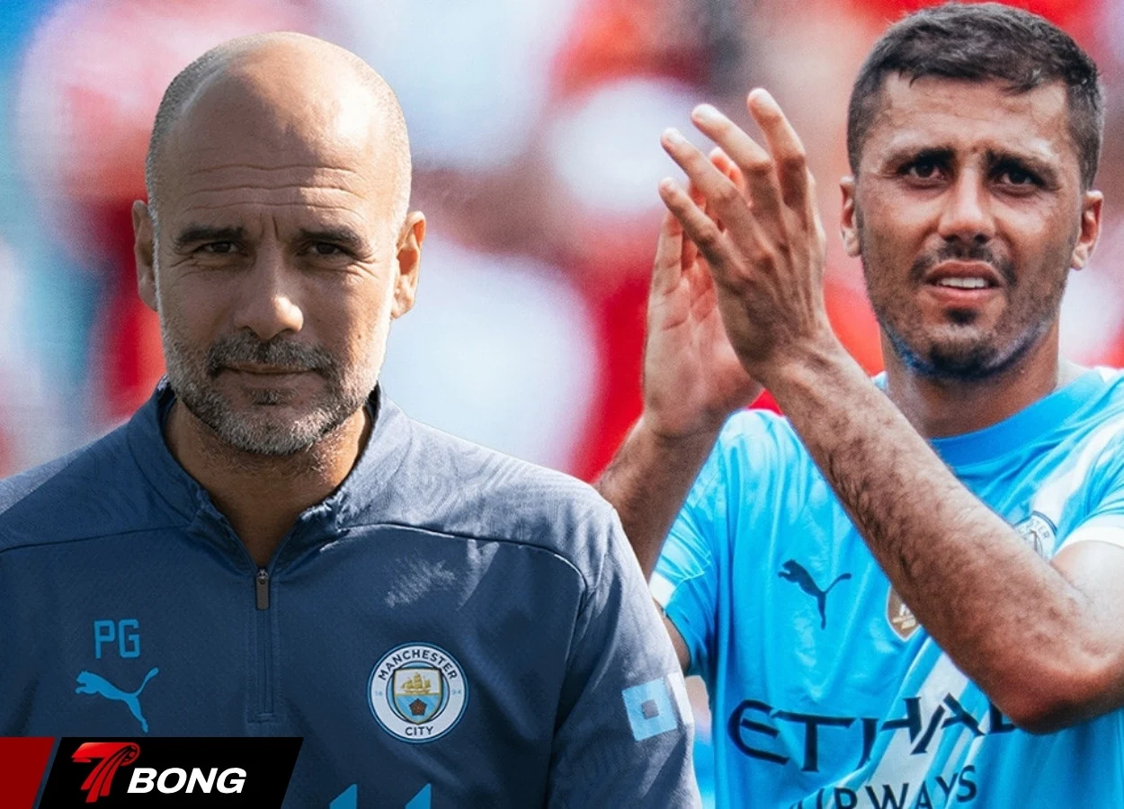 Pep Guardiola tuyên bố Manchester City không ngăn cả nếu Rodri quyết định chuyển sang Real Madri