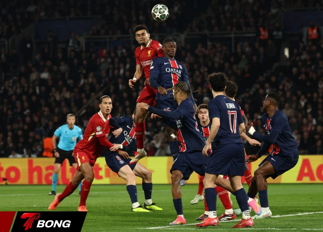 PSG đánh bại Liverpool trên sân Parc des Princes
