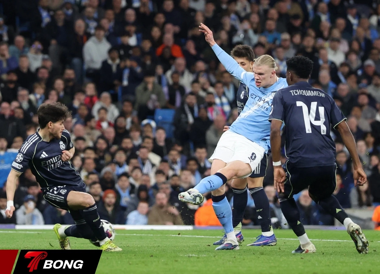 Real Madrid đánh bại Man City 2-1 tại Etihad